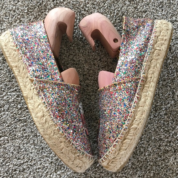 Chiara Ferragni Multicolor Glitter Flats - Picture 3 of 9